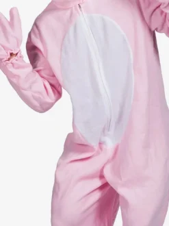 Kigurumi Carnaval Pyjamas Lapin Adulte Rose Costume Carnaval Déguisements Halloween