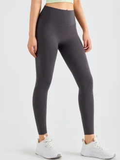 Legging De Yoga Pour Femme Pantalon De Sport En Nylon Taille Haute Cyclisme