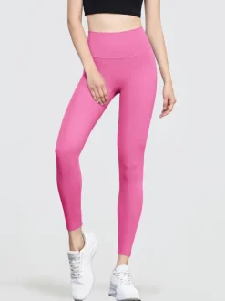 Legging De Yoga Pour Femme Pantalon De Sport En Nylon Taille Haute Cyclisme