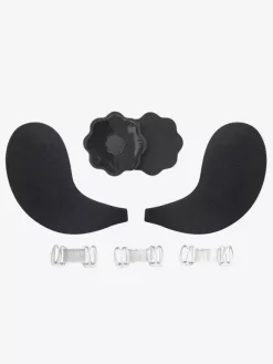 Linge de Mariée Cache-tétons push-up avec fermeture frontale pour femme