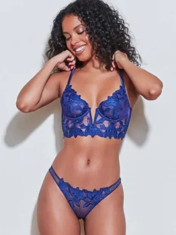 Linge de Mariée Lingerie De Mariée Femmes Soutien-gorge Culotte Ensemble Sous-vêtements 2 Pièces En Dentelle