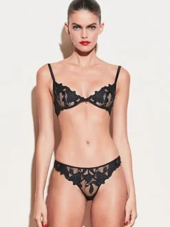Linge de Mariée Lingerie De Mariée Ensemble Soutien-gorge Culotte En Dentelle Sous-vêtements Femme