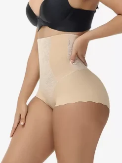 Linge de Mariée Lingerie Shapewear Nude Body Shaper Contrôle du Ventre Rehausseur de Fesses