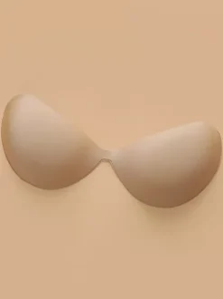 Linge de Mariée Soutien-gorge adhésif invisible dos nu sans bretelles cache-tétons pour femmes