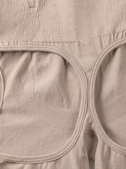 Linge de Mariée Culotte gainante taille haute pour femme effet push-up fessier et ventre plat dos échancré body grande taille