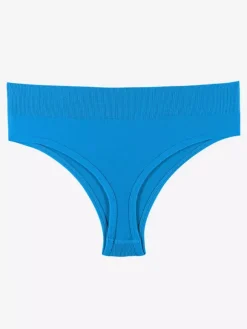 Linge de Mariée Culotte string Pure-Aestic pour femme sans coutures invisible taille mi-haute grande taille dos en T