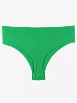 Linge de Mariée Culotte string Pure-Aestic pour femme sans coutures invisible taille mi-haute grande taille dos en T