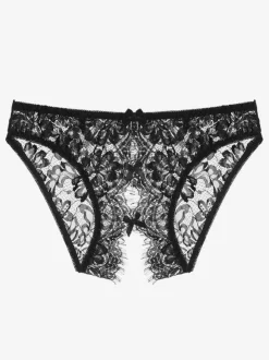 Linge de Mariée Lingerie Fendue Lingerie Culotte Blanche Dentelle N艙uds Sexy Adulte