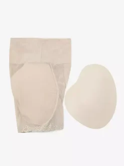 Linge de Mariée Lingerie gainante taille haute noire effet ventre plat.