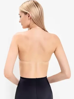 Linge de Mariée Lingerie Pasties à cordon de serrage soutien-gorge sans bretelles invisible pour femmes