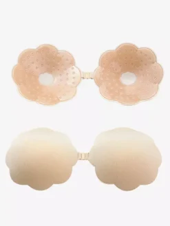 Linge de Mariée Lingerie Soutien-gorge adhésif pour femme dos nu sans bretelles push-up invisible