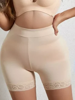 Linge de Mariée Pantalon gainant effet fesses rebondies taille haute ventre plat hanches rembourrées grandes tailles respirant