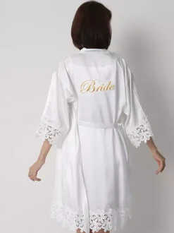 Lingerie de mariée pyjamas vêtements de nuit robes nuisettes bordeaux en crochet nuisettes