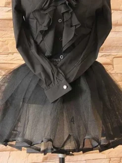 Lolita blanc dentelle jupon jupon Polyester Déguisements Halloween