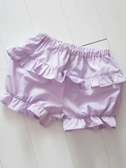 Lumière bleue Lolita culotte bouffante volants coton Lolita Shorts pour femmes Déguisements Halloween