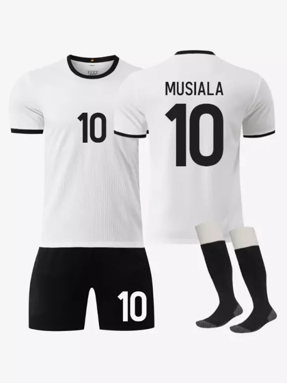 Maillot Allemagne 125e anniversaire édition 10 MUSIALA 17 WRITZ ensemble 3 pièces