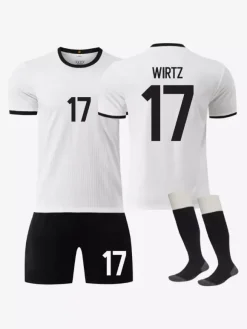 Maillot Allemagne 125e anniversaire édition 10 MUSIALA 17 WRITZ ensemble 3 pièces