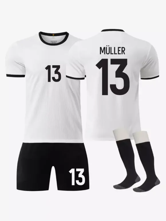 Maillot Allemagne 125e anniversaire édition 10 MUSIALA 17 WRITZ ensemble 3 pièces