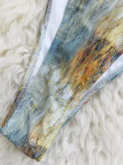 Maillot de bain bikini bleu à lacets et dos nu pour femme maillot de bain sexy d'été