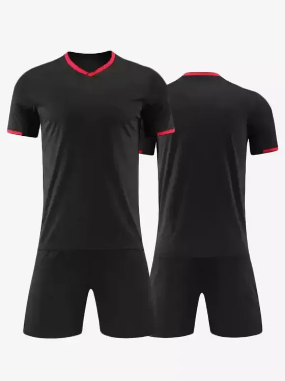 Maillot de football adulte à manches courtes personnalisé uniforme d'équipe de football vêtements de sport d'entraînement