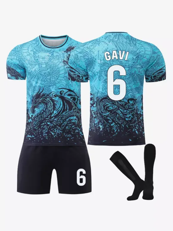 Maillot de football du club 25/26 Édition spéciale 19 Maillot Yamal 9 Ensemble trois pièces Lewandowski