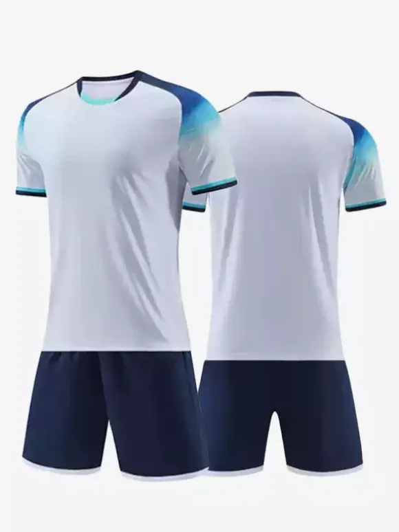 Maillot de football imprimé personnalisé uniforme d'équipe de football pour adultes vêtements de sport d'entraînement