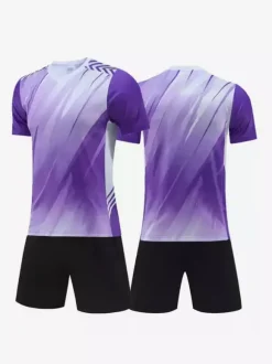 Maillot de football personnalisé imprimé tie-dye à manches courtes pour homme