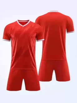 Maillot de football personnalisé à manches courtes pour homme vêtements de sport décontractés