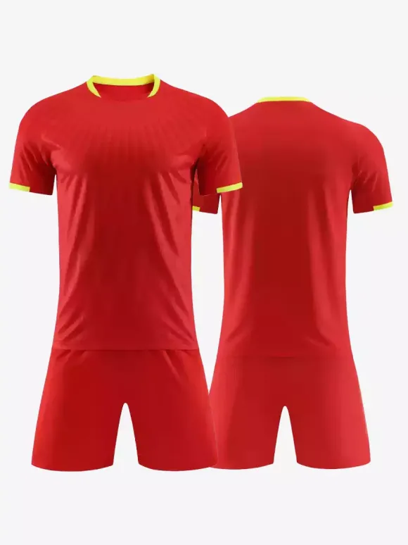 Maillot de football personnalisé à manches courtes unisexe Activewear