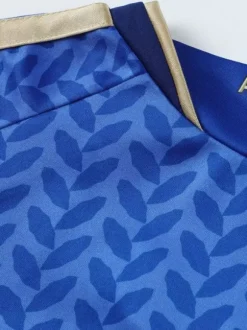 Maillot domicile bleu à manches courtes 3 pièces de l'équipe nationale d'Italie 2026 : n° 1 Donnarumma n° 18 Barella n° 3 Dimarco