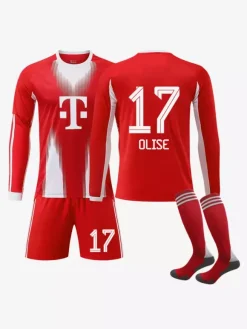 Maillot domicile manches longues 3 pièces du Karl Football Club saison 25/26 n° 10 Musiala n° 42