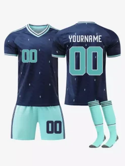 Maillot extérieur personnalisé de l'équipe d'Allemagne de football 2026 ensemble 3 pièces pour enfants et adultes