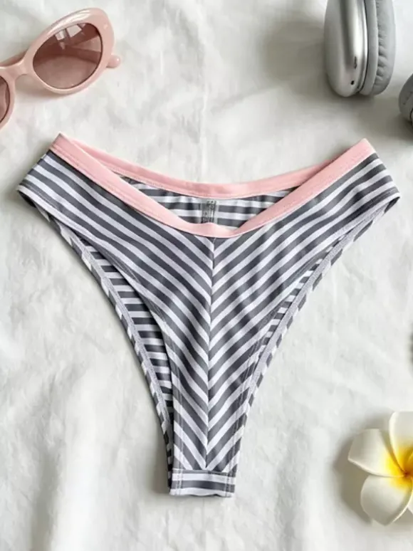 Maillot de bain bikini pour femme bleu été plage maillots de bain