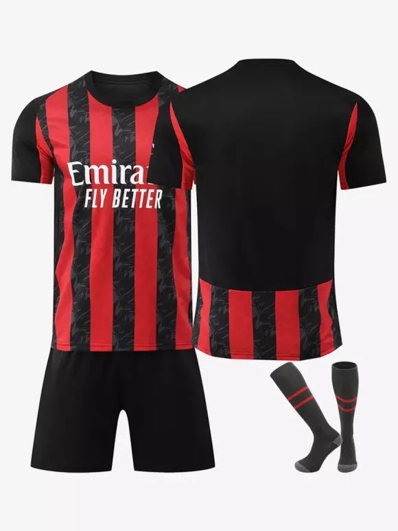 Maillot de club de football personnalisé 25/26 ensemble 3 pièces
