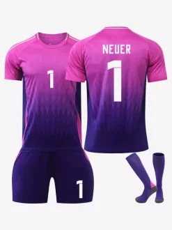 Maillot de football extérieur N° 8 KROOS N° 6 KIMMICH N° 10. MUSIALA Ensemble 3 pièces pour le Championnat d'Europe
