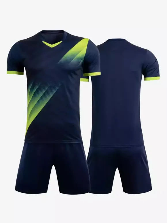 Maillot de football personnalisé à manches courtes unisexe Activewear Tie Dye