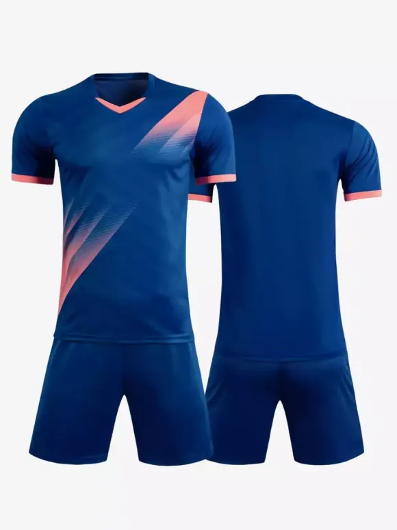 Maillot de football personnalisé à manches courtes unisexe Activewear Tie Dye