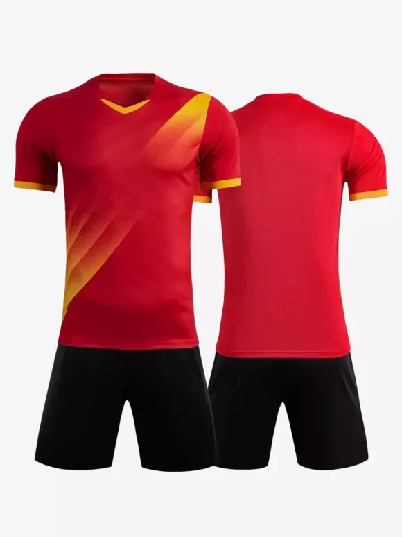 Maillot de football personnalisé à manches courtes unisexe Activewear Tie Dye