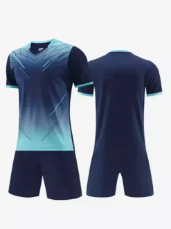 Maillot de football personnalisé à manches courtes pour hommes avec imprimé tie-dye