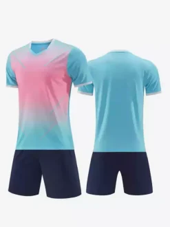 Maillot de football personnalisé à manches courtes pour hommes avec imprimé tie-dye