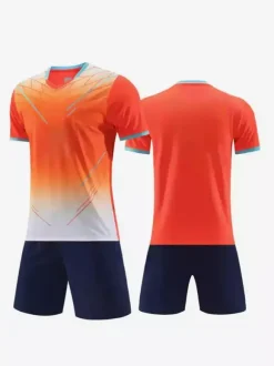 Maillot de football personnalisé à manches courtes pour hommes avec imprimé tie-dye
