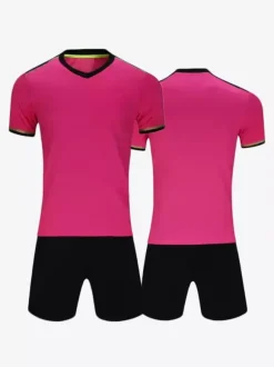Maillot de football personnalisé à manches courtes pour homme avec patchwork