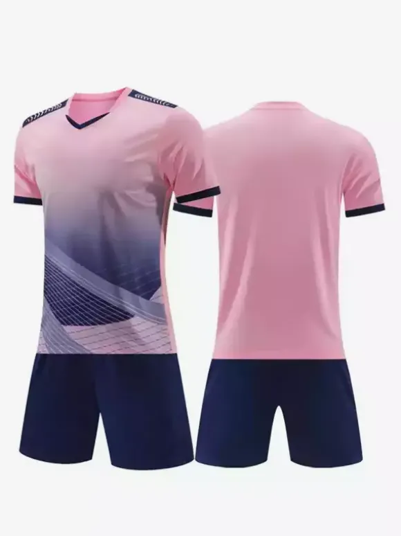 Maillot de football personnalisé à manches courtes pour homme avec imprimé tie-dye
