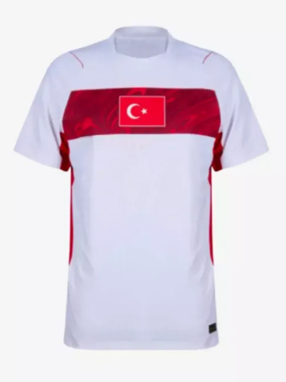 Maillot de l'équipe nationale de Turquie 2026 manches courtes domicile et extérieur.