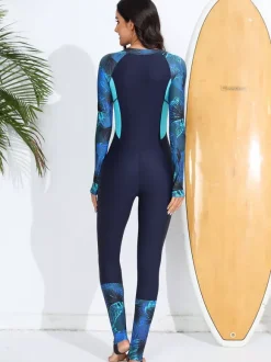 Maillots de bain une pièce pour femmes bleu marine foncé maillots de bain d'été pour la plage