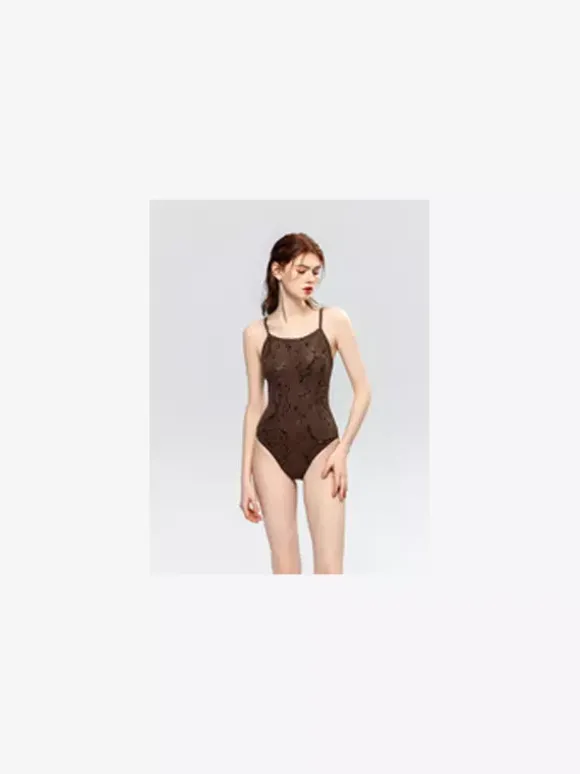 Maillots de bain une pièce pour femmes imprimé serpent vert maillots de bain sexy d'été