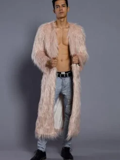 Manteau de qualité unicolore en polyester