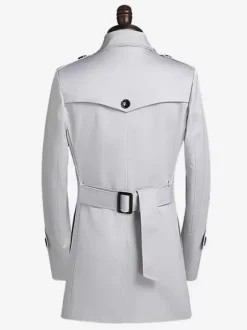Manteaux Costume pour hommes Col rabattu Confortable Bordeaux Chic Vintage