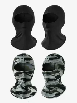 Masque Col Protection Solaire Velours Moto Extérieur Respirant Coupe-Vent Visage Kinis