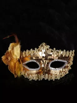 Masque de mascarade synthétique accessoires de costume masque de fête de déesse sexy